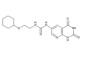 1-[2-(cyclohexoxy)ethyl]-3-(2,4-diketo-1H-pyrido[2,3-d]pyrimidin-6-yl)urea