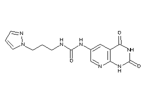 1-(2,4-diketo-1H-pyrido[2,3-d]pyrimidin-6-yl)-3-(3-pyrazol-1-ylpropyl)urea