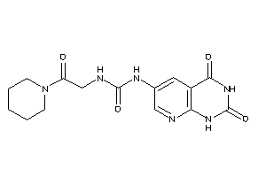 1-(2,4-diketo-1H-pyrido[2,3-d]pyrimidin-6-yl)-3-(2-keto-2-piperidino-ethyl)urea