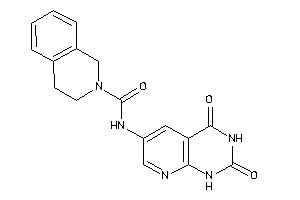 N-(2,4-diketo-1H-pyrido[2,3-d]pyrimidin-6-yl)-3,4-dihydro-1H-isoquinoline-2-carboxamide