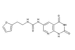 1-(2,4-diketo-1H-pyrido[2,3-d]pyrimidin-6-yl)-3-[2-(2-furyl)ethyl]urea