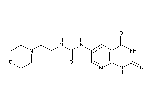 1-(2,4-diketo-1H-pyrido[2,3-d]pyrimidin-6-yl)-3-(2-morpholinoethyl)urea