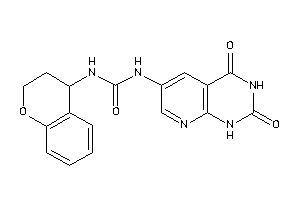 1-chroman-4-yl-3-(2,4-diketo-1H-pyrido[2,3-d]pyrimidin-6-yl)urea