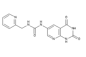 1-(2,4-diketo-1H-pyrido[2,3-d]pyrimidin-6-yl)-3-(2-pyridylmethyl)urea