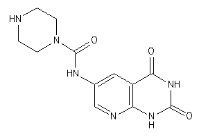 N-(2,4-diketo-1H-pyrido[2,3-d]pyrimidin-6-yl)piperazine-1-carboxamide