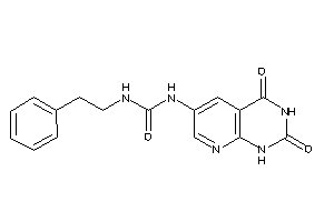 1-(2,4-diketo-1H-pyrido[2,3-d]pyrimidin-6-yl)-3-phenethyl-urea