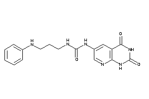 1-(3-anilinopropyl)-3-(2,4-diketo-1H-pyrido[2,3-d]pyrimidin-6-yl)urea