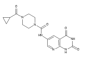 4-(cyclopropanecarbonyl)-N-(2,4-diketo-1H-pyrido[2,3-d]pyrimidin-6-yl)piperazine-1-carboxamide