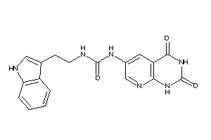 1-(2,4-diketo-1H-pyrido[2,3-d]pyrimidin-6-yl)-3-[2-(1H-indol-3-yl)ethyl]urea