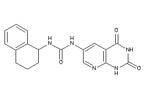 1-(2,4-diketo-1H-pyrido[2,3-d]pyrimidin-6-yl)-3-tetralin-1-yl-urea