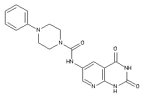 N-(2,4-diketo-1H-pyrido[2,3-d]pyrimidin-6-yl)-4-phenyl-piperazine-1-carboxamide