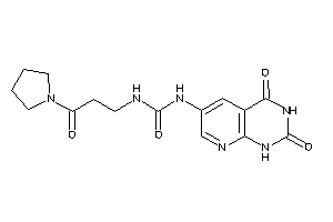 1-(2,4-diketo-1H-pyrido[2,3-d]pyrimidin-6-yl)-3-(3-keto-3-pyrrolidino-propyl)urea