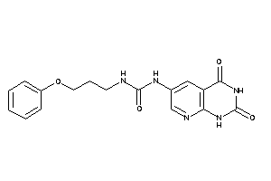 1-(2,4-diketo-1H-pyrido[2,3-d]pyrimidin-6-yl)-3-(3-phenoxypropyl)urea