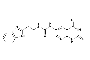 1-[2-(1H-benzimidazol-2-yl)ethyl]-3-(2,4-diketo-1H-pyrido[2,3-d]pyrimidin-6-yl)urea