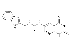 1-(1H-benzimidazol-2-ylmethyl)-3-(2,4-diketo-1H-pyrido[2,3-d]pyrimidin-6-yl)urea