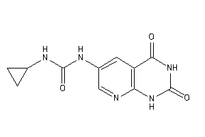 1-cyclopropyl-3-(2,4-diketo-1H-pyrido[2,3-d]pyrimidin-6-yl)urea