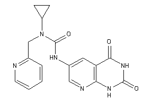 1-cyclopropyl-3-(2,4-diketo-1H-pyrido[2,3-d]pyrimidin-6-yl)-1-(2-pyridylmethyl)urea