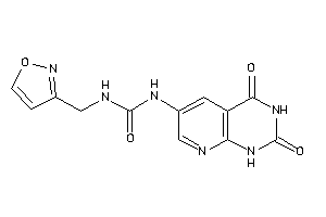 1-(2,4-diketo-1H-pyrido[2,3-d]pyrimidin-6-yl)-3-(isoxazol-3-ylmethyl)urea