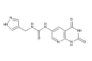 1-(2,4-diketo-1H-pyrido[2,3-d]pyrimidin-6-yl)-3-(1H-pyrazol-4-ylmethyl)urea