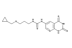 1-[3-(cyclopropylmethoxy)propyl]-3-(2,4-diketo-1H-pyrido[2,3-d]pyrimidin-6-yl)urea