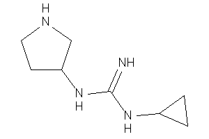 1-cyclopropyl-3-pyrrolidin-3-yl-guanidine