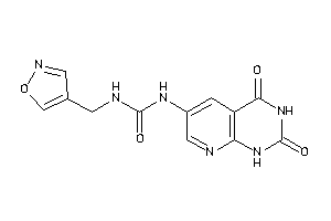 1-(2,4-diketo-1H-pyrido[2,3-d]pyrimidin-6-yl)-3-(isoxazol-4-ylmethyl)urea