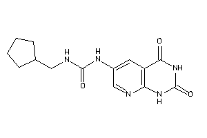 1-(cyclopentylmethyl)-3-(2,4-diketo-1H-pyrido[2,3-d]pyrimidin-6-yl)urea