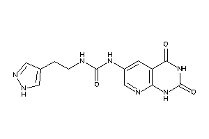 1-(2,4-diketo-1H-pyrido[2,3-d]pyrimidin-6-yl)-3-[2-(1H-pyrazol-4-yl)ethyl]urea