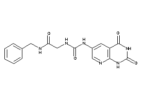 N-benzyl-2-[(2,4-diketo-1H-pyrido[2,3-d]pyrimidin-6-yl)carbamoylamino]acetamide