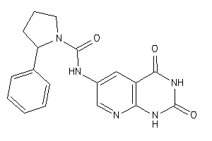 N-(2,4-diketo-1H-pyrido[2,3-d]pyrimidin-6-yl)-2-phenyl-pyrrolidine-1-carboxamide