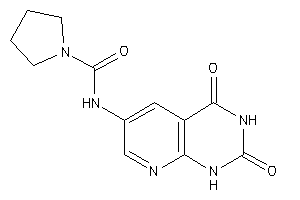 N-(2,4-diketo-1H-pyrido[2,3-d]pyrimidin-6-yl)pyrrolidine-1-carboxamide