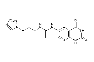 1-(2,4-diketo-1H-pyrido[2,3-d]pyrimidin-6-yl)-3-(3-imidazol-1-ylpropyl)urea