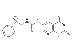 1-(2,4-diketo-1H-pyrido[2,3-d]pyrimidin-6-yl)-3-[(1-phenylcyclopropyl)methyl]urea