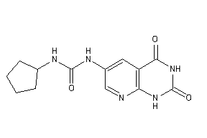 1-cyclopentyl-3-(2,4-diketo-1H-pyrido[2,3-d]pyrimidin-6-yl)urea