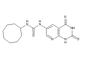 1-cyclooctyl-3-(2,4-diketo-1H-pyrido[2,3-d]pyrimidin-6-yl)urea