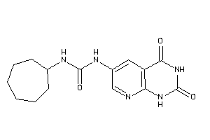 1-cycloheptyl-3-(2,4-diketo-1H-pyrido[2,3-d]pyrimidin-6-yl)urea