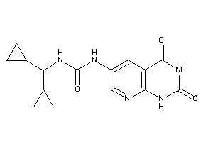 1-(dicyclopropylmethyl)-3-(2,4-diketo-1H-pyrido[2,3-d]pyrimidin-6-yl)urea