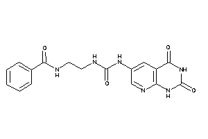 N-[2-[(2,4-diketo-1H-pyrido[2,3-d]pyrimidin-6-yl)carbamoylamino]ethyl]benzamide