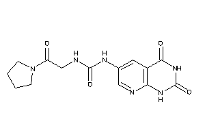 1-(2,4-diketo-1H-pyrido[2,3-d]pyrimidin-6-yl)-3-(2-keto-2-pyrrolidino-ethyl)urea