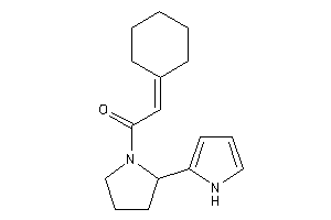 2-cyclohexylidene-1-[2-(1H-pyrrol-2-yl)pyrrolidino]ethanone