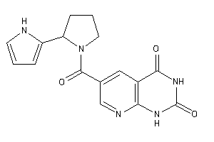 6-[2-(1H-pyrrol-2-yl)pyrrolidine-1-carbonyl]-1H-pyrido[2,3-d]pyrimidine-2,4-quinone