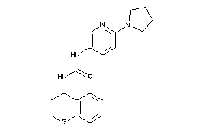 1-(6-pyrrolidino-3-pyridyl)-3-thiochroman-4-yl-urea