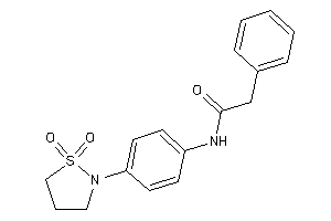 N-[4-(1,1-diketo-1,2-thiazolidin-2-yl)phenyl]-2-phenyl-acetamide