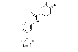 6-keto-N-[3-(1H-tetrazol-5-yl)phenyl]nipecotamide