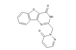 2-[(6-ketopyridazin-1-yl)methyl]-3H-benzofuro[3,2-d]pyrimidin-4-one