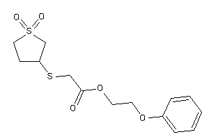 2-[(1,1-diketothiolan-3-yl)thio]acetic Acid 2-phenoxyethyl Ester