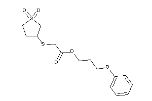 2-[(1,1-diketothiolan-3-yl)thio]acetic Acid 3-phenoxypropyl Ester