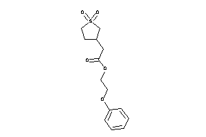 2-(1,1-diketothiolan-3-yl)acetic Acid 2-phenoxyethyl Ester