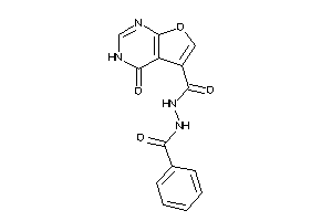 N'-benzoyl-4-keto-3H-furo[2,3-d]pyrimidine-5-carbohydrazide