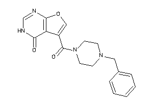 5-(4-benzylpiperazine-1-carbonyl)-3H-furo[2,3-d]pyrimidin-4-one